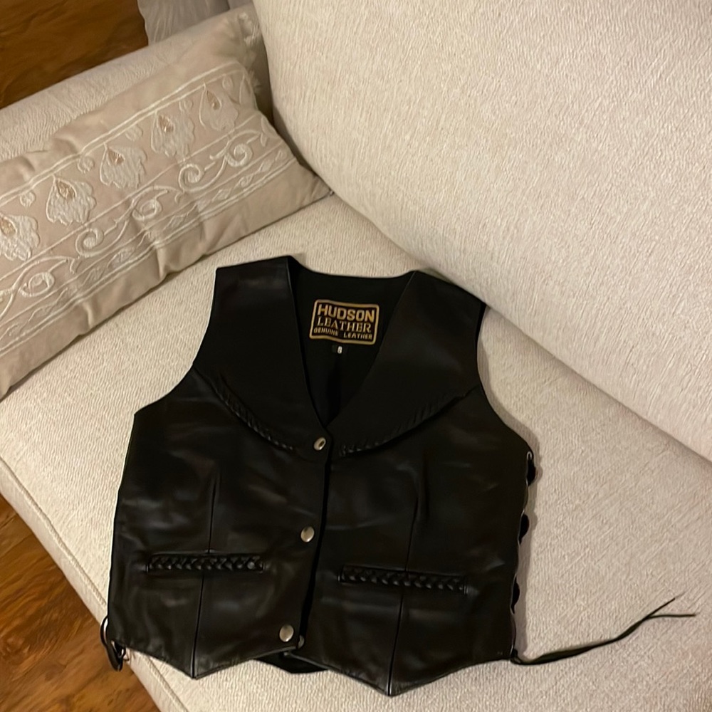 All Leather Vest